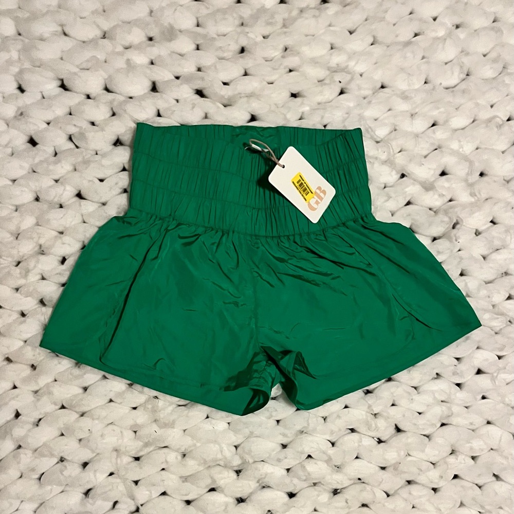Emerald High Waist Women's Shorts